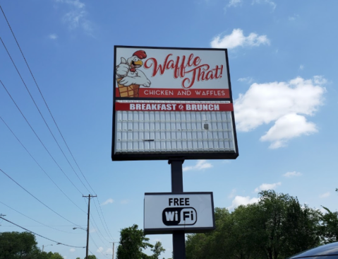 For The Most Outrageously Delicious Waffle Creations, Visit Waffle That In Oklahoma