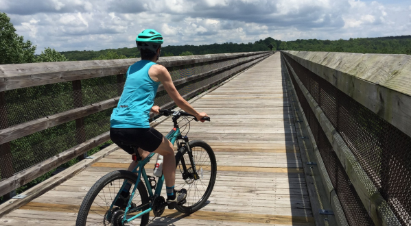 Take An Unforgettable Bike Ride Across High Bridge Trail State Park In Virginia