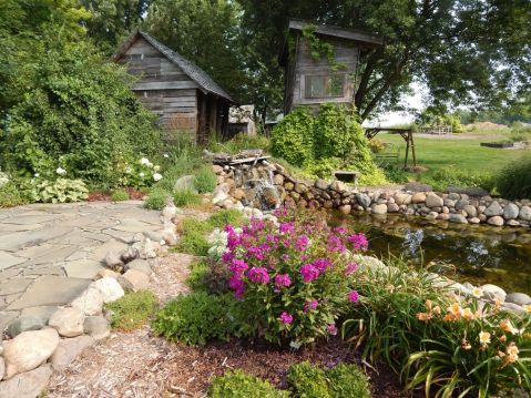 Tranquility Awaits When You Stroll And Shop At Stone Cottage Gardens In Michigan