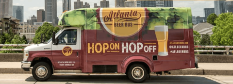 Take A Brewery Tour In Georgia Like No Other While Being Shuttled Around On A Bus