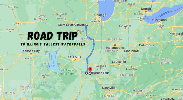 Spend The Day Exploring Illinois’ Tallest Falls On This Wonderful Waterfall Road Trip