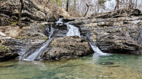 Explore The Easily Accessible Crooked Creek Falls For A Gorgeous Arkansas Adventure