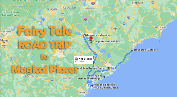 The Fairytale Road Trip That’ll Lead You To Some Of South Carolina’s Most Magical Places
