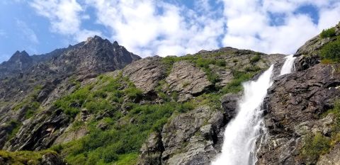 Hike To The Foot Of The Stunning Eska Falls In Alaska This Summer