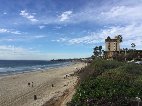 Ocean Front Boardwalk In Southern California Leads To One Of The Most Scenic Views In The State