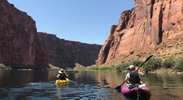 Kayak Along The Colorado River Through This Incredibly Scenic Area Of Arizona