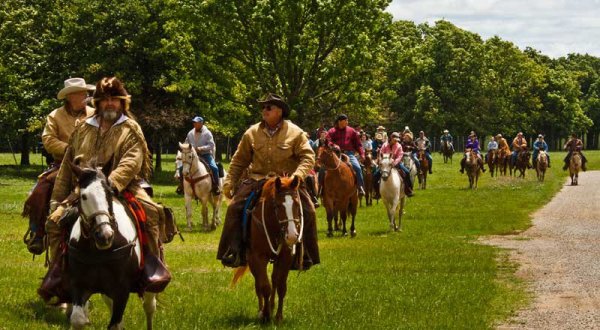Take A 15-Mile Horseback Trail Ride At Woolaroc Museum In Oklahoma