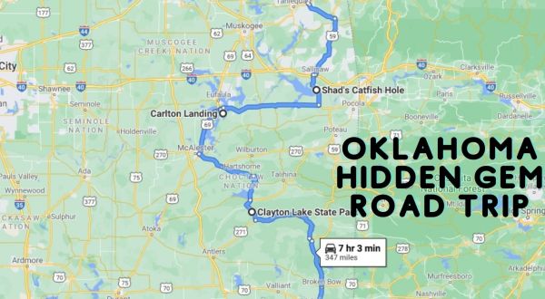 The Ultimate Oklahoma Hidden Gem Road Trip Will Take You To 6 Incredible Little-Known Spots In The State