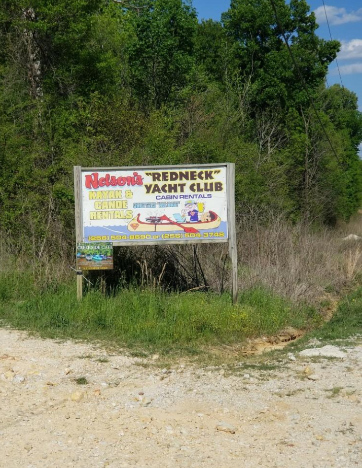 redneck yacht club kayaking