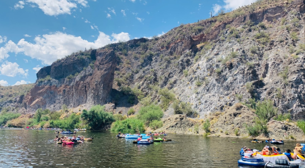 Take The Longest Float Trip In Arizona This Summer On The Salt River