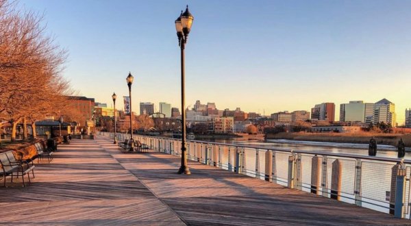 Wilmington Riverwalk In Delaware Leads To One Of The Most Scenic Views In The State