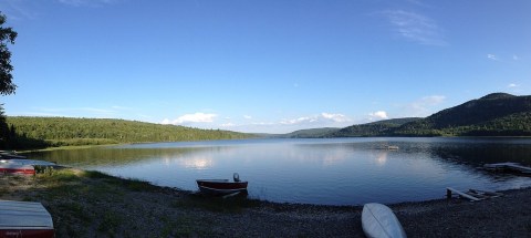 Nahmakanta Lake Is A Beautiful Lake Nestled In The Maine Mountains