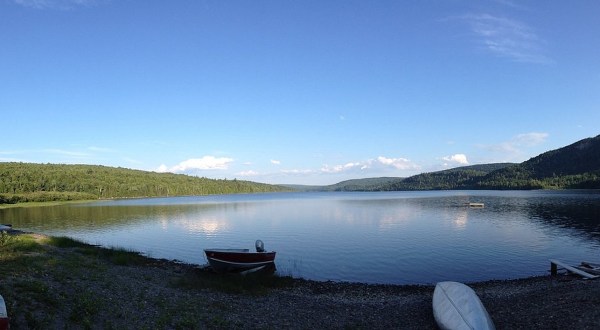 Nahmakanta Lake Is A Beautiful Lake Nestled In The Maine Mountains