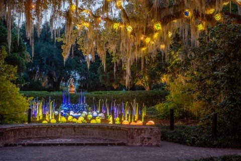 Take A Nighttime Stroll Through Brookgreen Gardens In South Carolina This Summer At The Art By Night Special Event