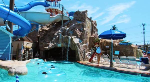 One Of Maryland’s Coolest Aqua Parks, Chesapeake Beach Water Park Will Make You Feel Like A Kid Again