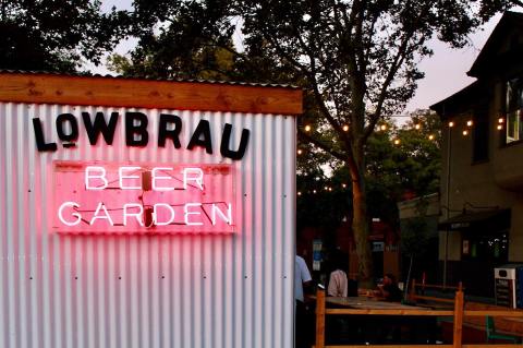 It's Always A Good Time At LowBrau, A German Beer Hall And Garden In Northern California