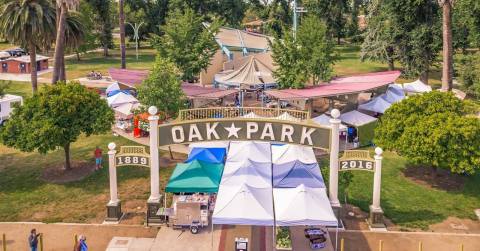 The Oak Park Farmers Market In Northern California Boasts Local Produce And Family Activities Every Week