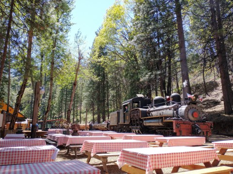 The Moonlit Train Ride At Sugar Pine Railroad In Northern California Will Give You An Evening To Remember