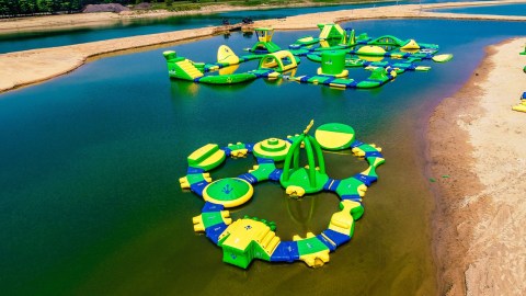 There's A New Inflatable Water Park In Michigan And It Belongs On Your Summer Schedule
