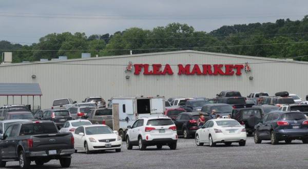 Shop Till You Drop At The Great Smokies Flea Market, One Of The Largest Flea Markets In Tennessee