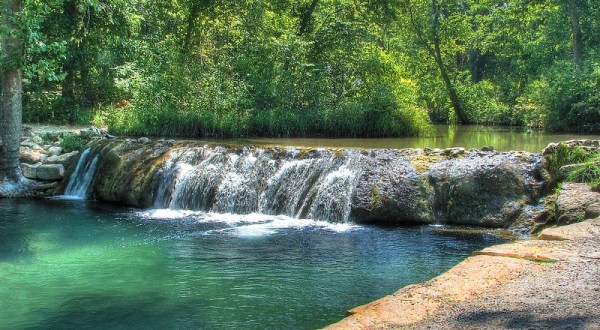 Enjoy The Ultimate Summer Day Swimming In The Natural Springs In Chickasaw National Recreation Area In Oklahoma