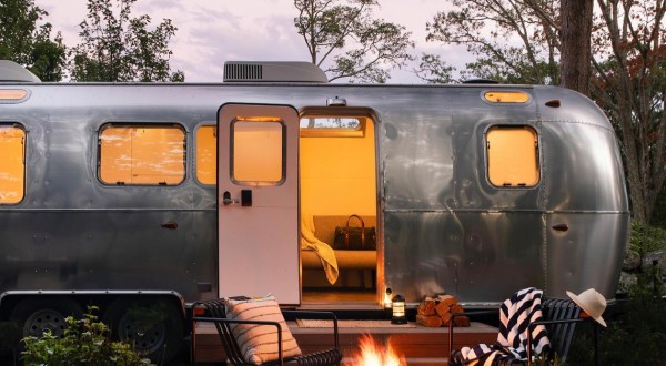 You Can Go Glamping In A Luxury Retro Airstream Camper At AutoCamp In Massachusetts