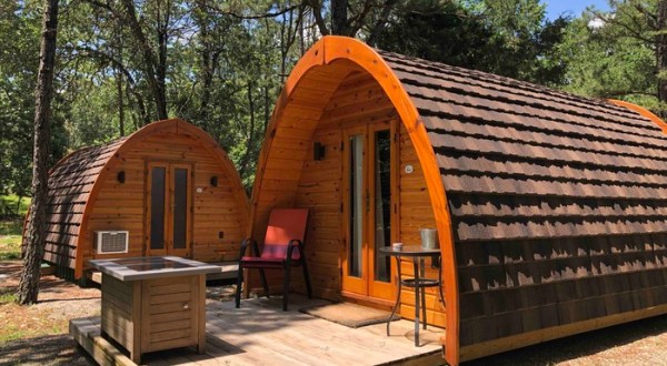 Book A Stay In One Of These Glamping Pods In Arkansas For A Unique Getaway