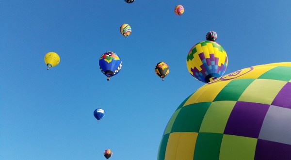 The Sky Will Be Filled With Colorful And Creative Hot Air Balloons At Red Rock Lake Balloonfest In Iowa