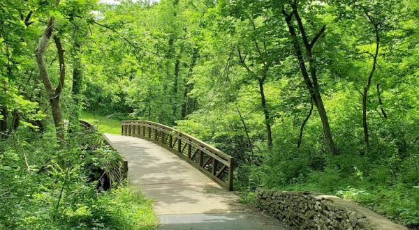 The Mahaffie Creek Trail In Kansas Is A Beautiful Paved Trail That The Entire Family Will Love