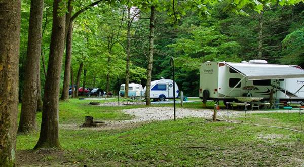 The Whole Family Will Love A Visit To The Riverside Natural Bridge State Resort Park Campgrounds In Kentucky