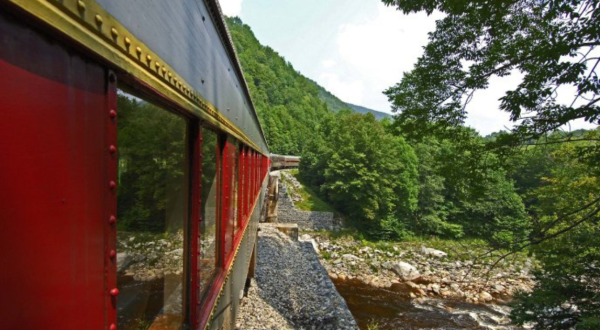 Take A Vintage Train Ride To This Remote Waterfall In West Virginia