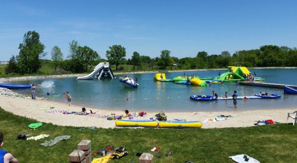 Fondy Aqua Park Is A Floating Waterpark In Wisconsin That’s Fun For The Whole Family