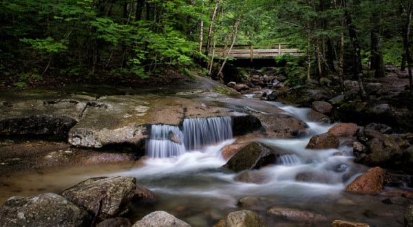 Flume Gorge In New Hampshire Is Full Of Awe-Inspiring Rock Formations