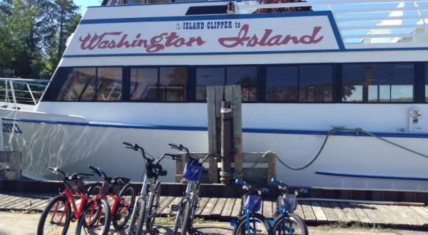 Take Your Bike On The Island Clipper In Wisconsin For An Island Ride Like No Other