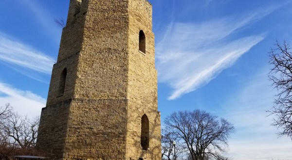 Hike to The Ruins of An Abandoned Stone Water Tower To Drink In The Best Views Of Beloit, Wisconsin