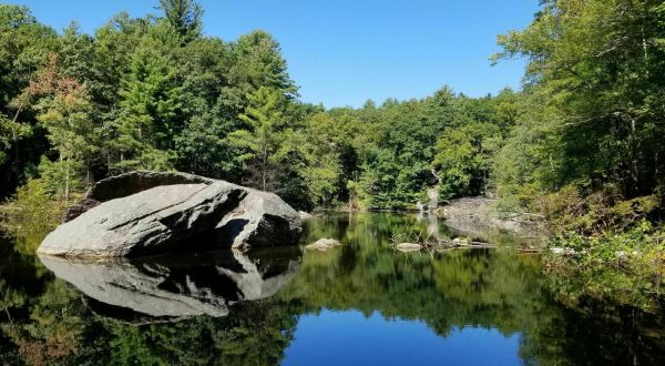 Take An Easy Loop Trail Past Some Of The Prettiest Scenery In Massachusetts On Rock House Reservation Trail