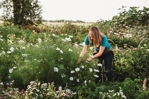 Get Lost In This Beautiful Flower Farm In South Dakota