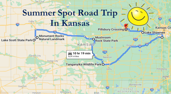 Drive To 7 Incredible Summer Spots Throughout Kansas On This Scenic Weekend Road Trip