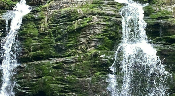 Hike Less Than Half A Mile To This Spectacular Waterfall Gorge In Vermont