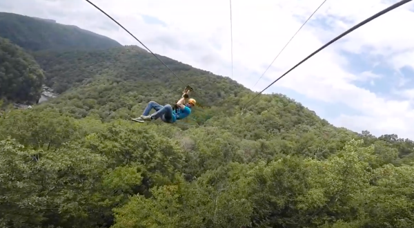 You Can Go Canyon Ziplining At Breaks Interstate Park In Virginia, Known As The Grand Canyon Of The South