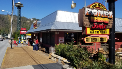 For Authentic Tennessee Barbecue, It Doesn't Get Much Better Than Bones BBQ Joint In Gatlinburg