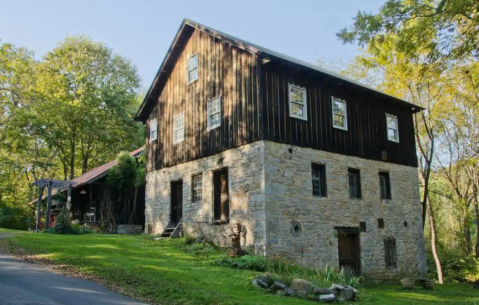 Stay The Night In A Repurposed 18th-Century Watermill At The Grist Mill Cabin In Virginia