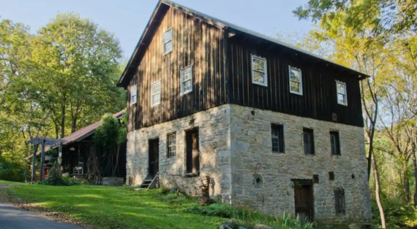 Stay The Night In A Repurposed 18th-Century Watermill At The Grist Mill Cabin In Virginia