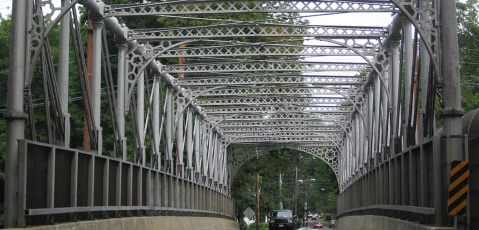 The Riverside Avenue Bridge Is The Only Cast Iron Bridge In Connecticut