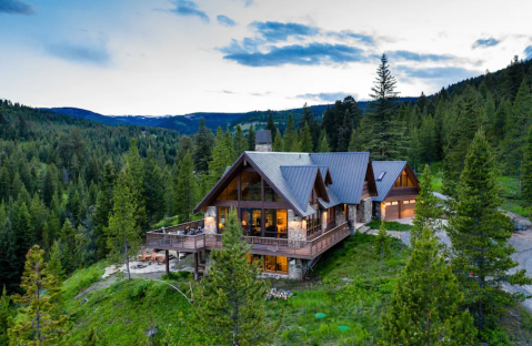 This Sprawling Montana Mountain Chateau Is The Only Place You'll Want To Be This Summer
