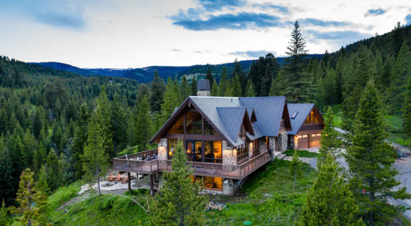 This Sprawling Montana Mountain Chateau Is The Only Place You’ll Want To Be This Summer
