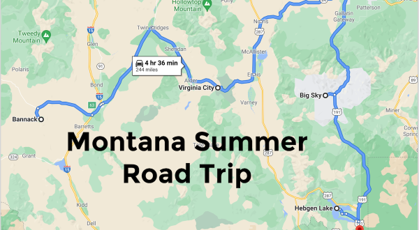 Drive To 5 Incredible Summer Spots Throughout Montana On This Scenic Weekend Road Trip