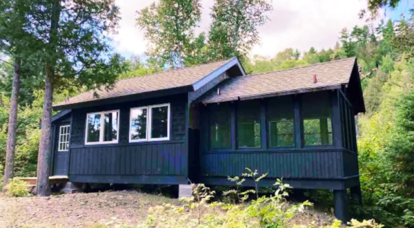 Enjoy 700 Feet Of Lakeshore All To Yourself With A Stay In This Off-The-Grid Cabin In Minnesota