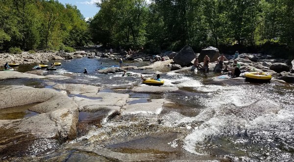 Make Your Summer Epic With A Visit To Cascade Falls, A Hidden New Hampshire Water Park