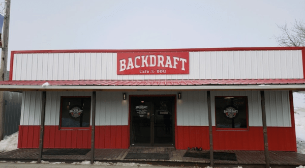 Get A Taste Of Traditional BBQ In Small Town North Dakota At BackDraft Cafe And BBQ